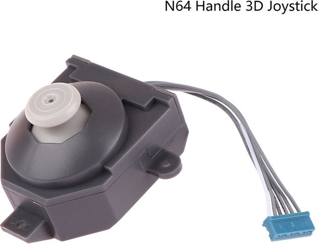 Ersatz 3D Joystick Analog Thumb-Stick für N64 Controller in Grau - Bild 1