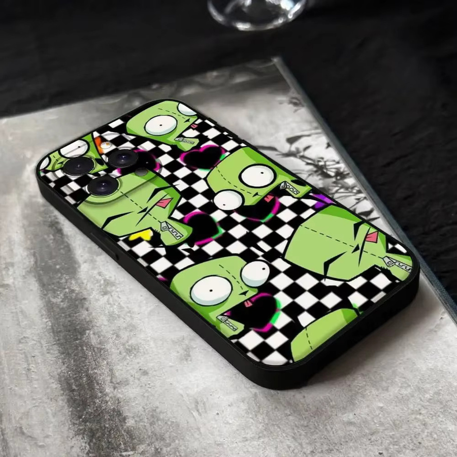 Mesuca Cartoon Handyhülle für iPhone in Schwarz und Multicolour aus weichem Silikon - Bild 6