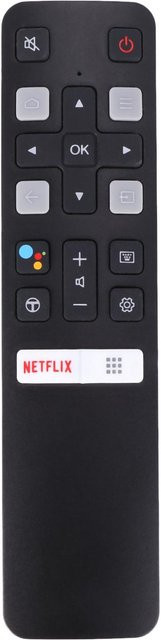 TCL Fernbedienung Rc802V Fmr1 Jur6 für Smart TV in Schwarz - Bild 1