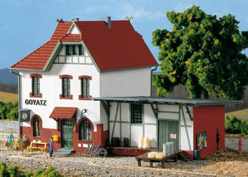 Auhagen Bahnhof Goyatz Modell im Maßstab H0