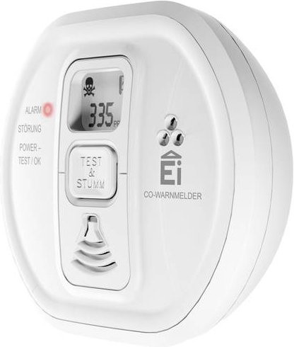 Ei Electronics Kohlenmonoxid-Warnmelder EI208IDW in Weiß mit 10-Jahre-Batterie - Bild 1