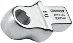 Gedore Einsteckbithalter 7812-00 5/16" SE 9x12 aus Edelstahl in Silber - Bild 1