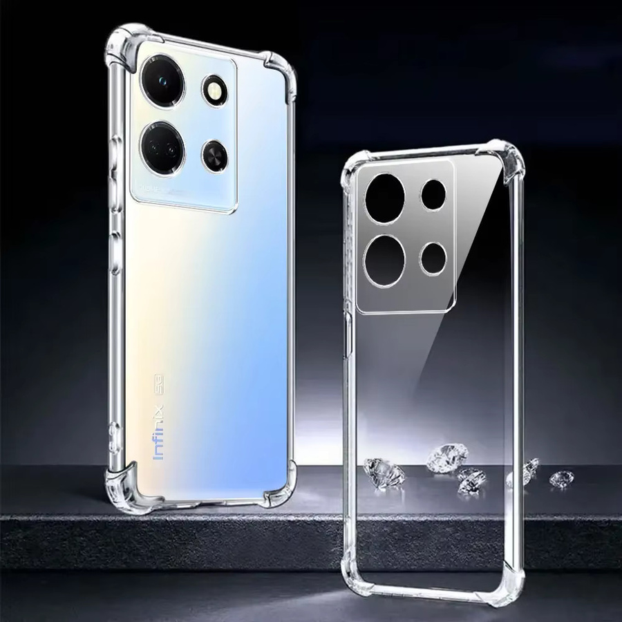 Transparente TPU-Silikonhülle für Infinix Note 30 Pro (Modell X678B) - Bild 2