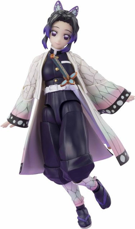 S.H.Figuarts Shinobu Kocho Actionfigur aus Demon Slayer Kimetsu no Yaiba von Tamashii Nations, Multicolor, Höhe: 13 cm - Bild 1