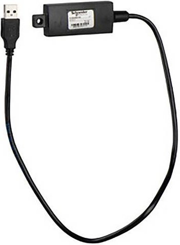 Schneider Electric TCSEAM0100 Erweiterungsmodul mit USB-C in Schwarz - Bild 1