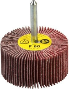 Klingspor Kleinschleifmop KM 615 in Braun mit Korn 80, B/T/H: 60 x 30 x 6 cm - Bild 1