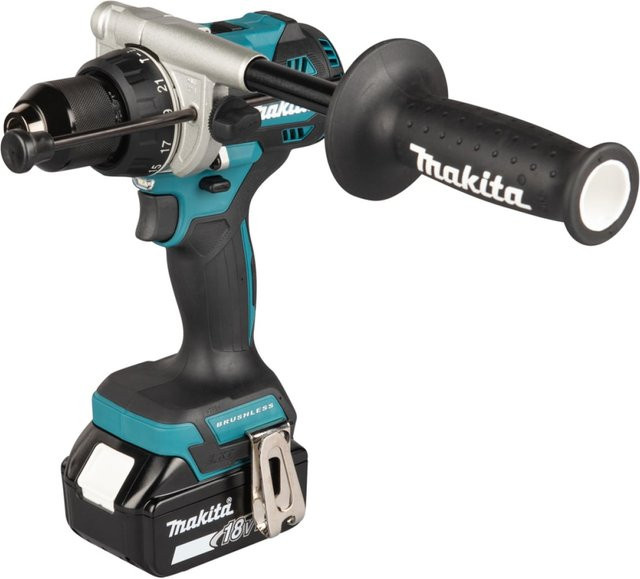 Makita Akku-Schlagbohrschrauber DHP492Z LXT 18V in Blau/Schwarz/Petrol - Bild 2