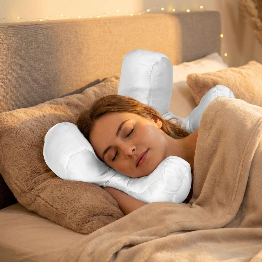 Four Claw Beauty Pillow Anti-Falten und Anti-Halsfalten Schlaf-Kissen für Kopf und Nacken - Bild 5