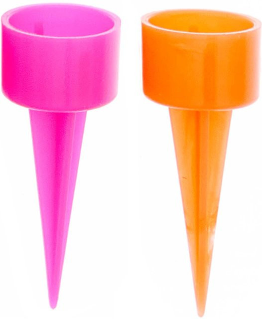 Rico Design Spiral Kerzenhalter in Neon Mix, 10 Stück - Bild 1