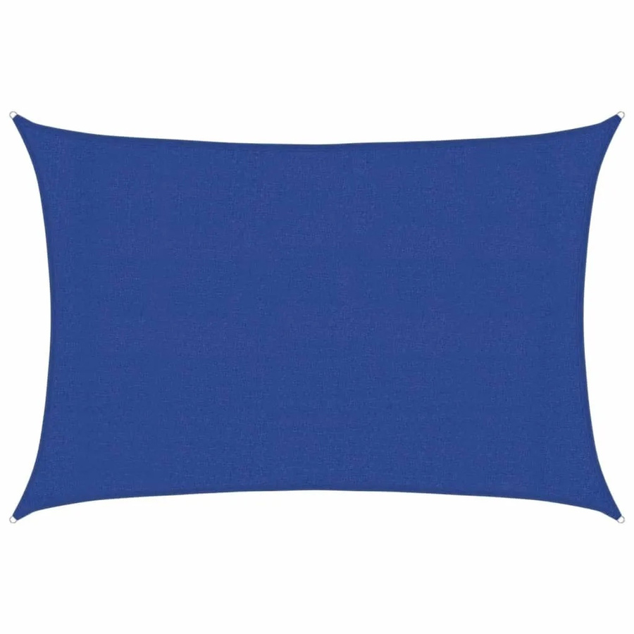 Furnicato Sonnensegel rechteckig aus HDPE in Blau, B x T: 3 x 4,5 m - Bild 2