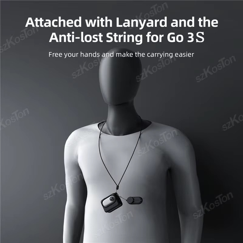 Insta360 GO 3S Silikon Schutzhülle rutschfeste Anti-Kratz-Abdeckung für deine Action Camera - Bild 5
