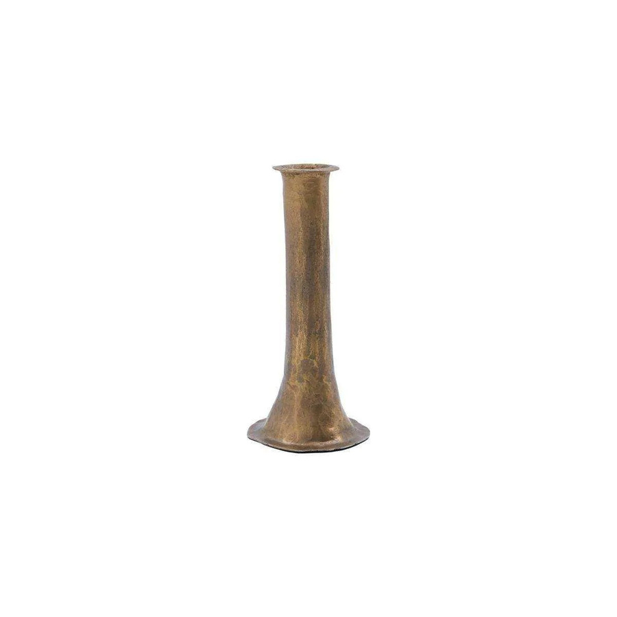 House Doctor Kerzenhalter Ticca in Gold, Höhe: 16 cm, Breite: 6,5 cm, Tiefe: 6,5 cm - Bild 1