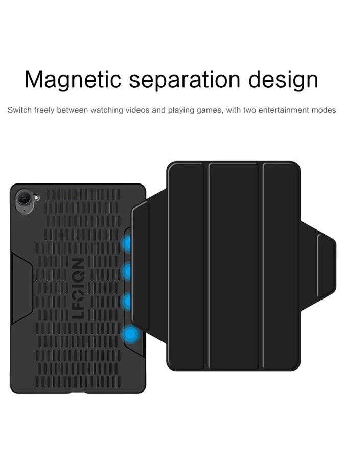 Xiaomi Redmi K Pad 2025 Hülle 8,8 Zoll Magnetisches Smart Cover mit abnehmbarer Wärmeableitender Schutzhülle in Schwarz - Bild 6