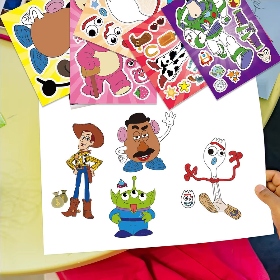 Disney Toy Story Puzzle-Aufkleber, 8/16 Blatt - Bild 4