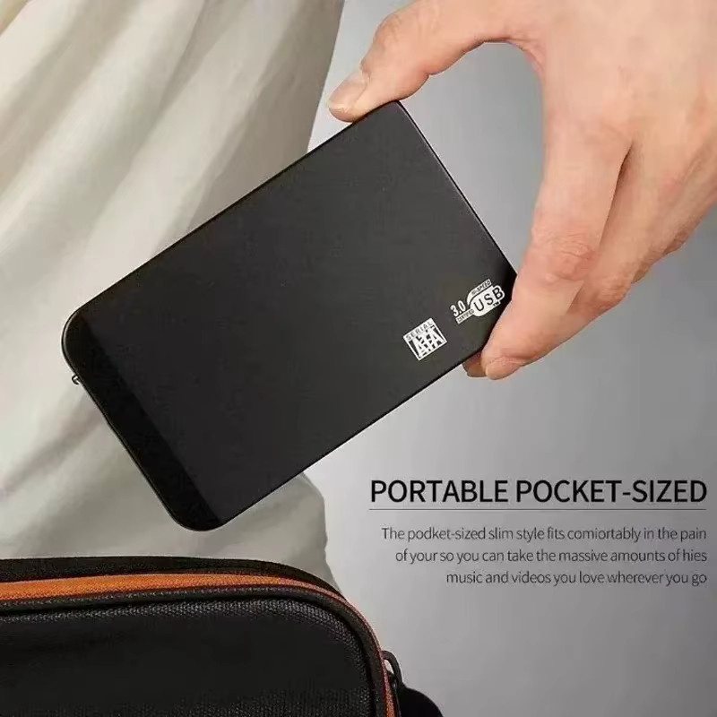 Lenovo USB 3.0 externes Festplattengehäuse für SSD und HDD, 4TB Kapazität, Farbe: Schwarz, Anschluss: USB-A - Bild 3