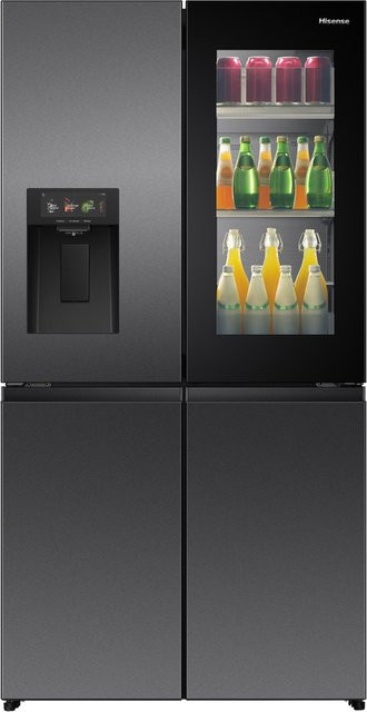 Hisense Multi Door Kühlschrank RQ600P7SKE in Schwarz - Bild 1
