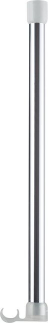 KLEINE WOLKE Deckenhalter-Stange aus Edelstahl in Chrom, Durchmesser: 60 cm, Breite: 25 cm - Bild 2