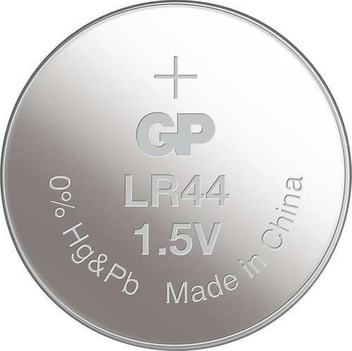 GP Knopfzelle LR 44 1.5 V Alkali-Mangan 110 mAh Silber - Bild 1