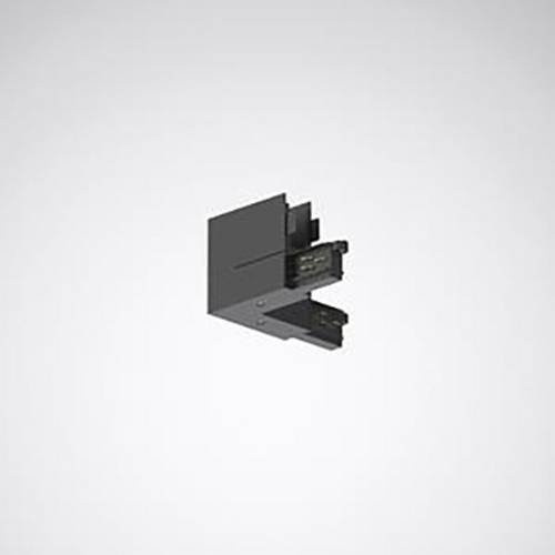 Trilux Hochvolt-Schienensystem-Komponente Rail L-Verb 8884800 in Schwarz - Bild 1