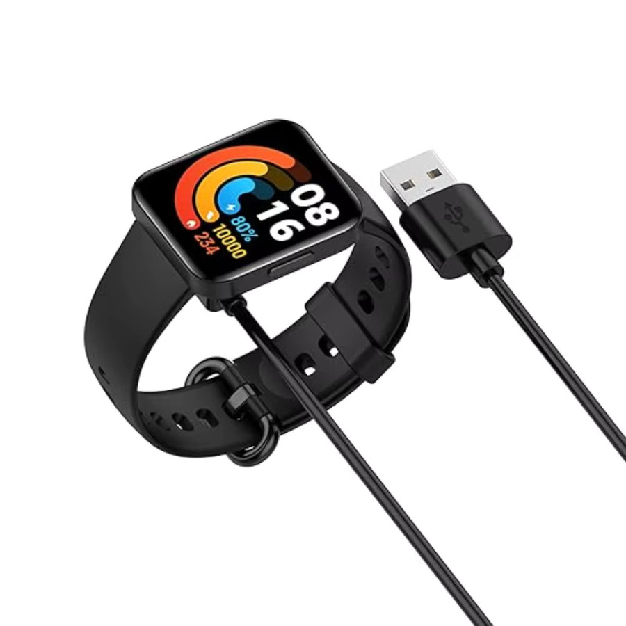 Xiaomi USB-Ersatzladegerät für Redmi Watch 2/3/2 Lite, Redmi Band Pro und Mi Band 7 Pro, Schwarz - Bild 2