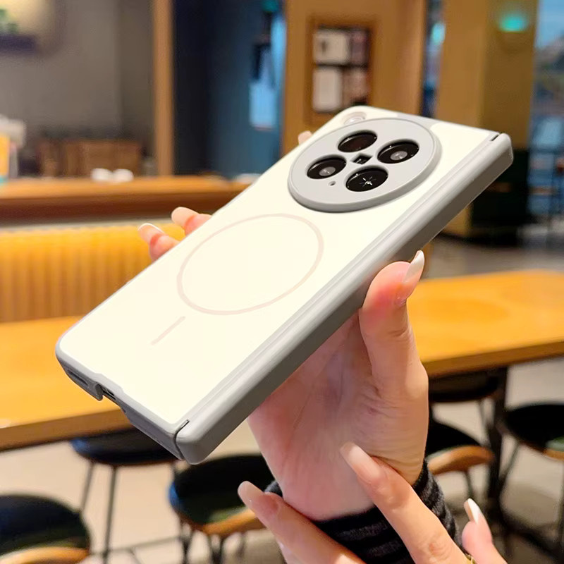 MagSafe Schutzhülle für OPPO Find N6 in Schwarz mit doppeltem Scharnier und magnetischer Funktion für kabelloses Laden - Bild 4