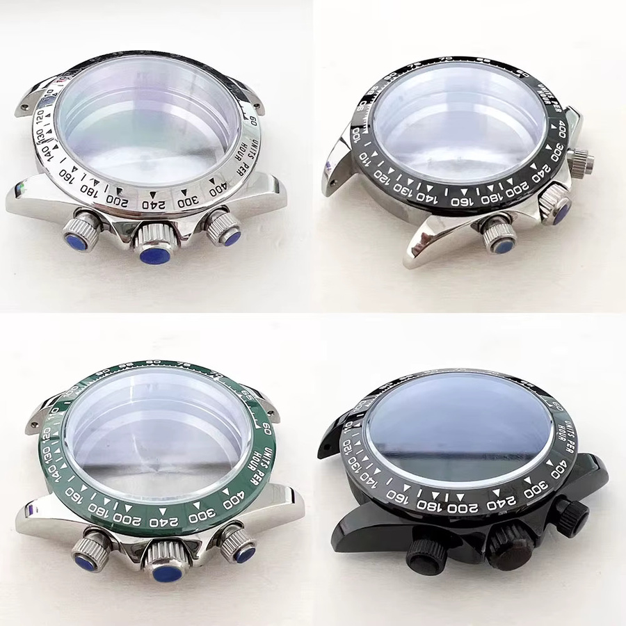 OUMASHI Uhrenzubehör Gehäuse Edelstahl, 39,3 mm, Herren, Silber - Bild 2