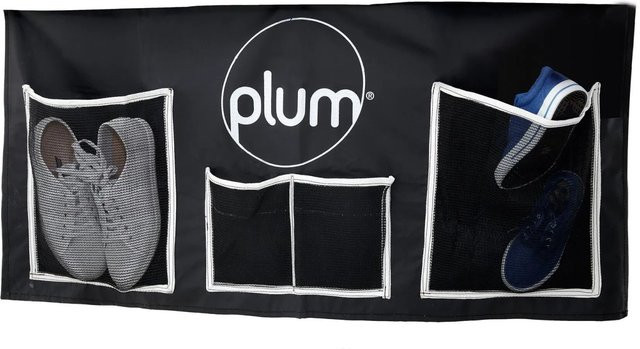 Plum Trampolin Schuh- und Aufbewahrungstasche mit 4 Netzfächern in Schwarz - Bild 1