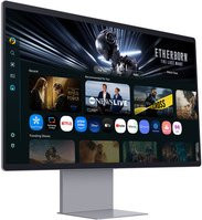 Samsung Smart Monitor M90SF S32FM900SUXEN, 32 Zoll, Silber, 4K UHD QD-OLED, 165 Hz, 0,03 ms, HDMI, USB-C - Bild 2