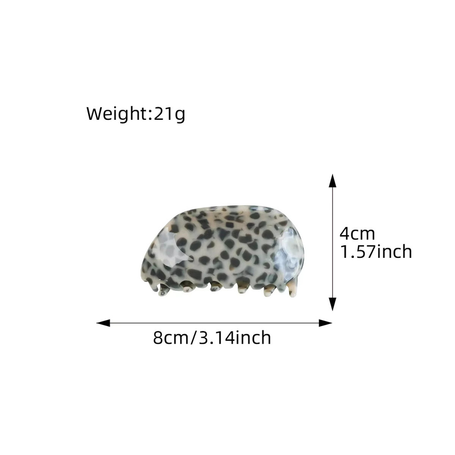 MEPHINA Haarklammer, Acetat, geometrischer Stil - Bild 2
