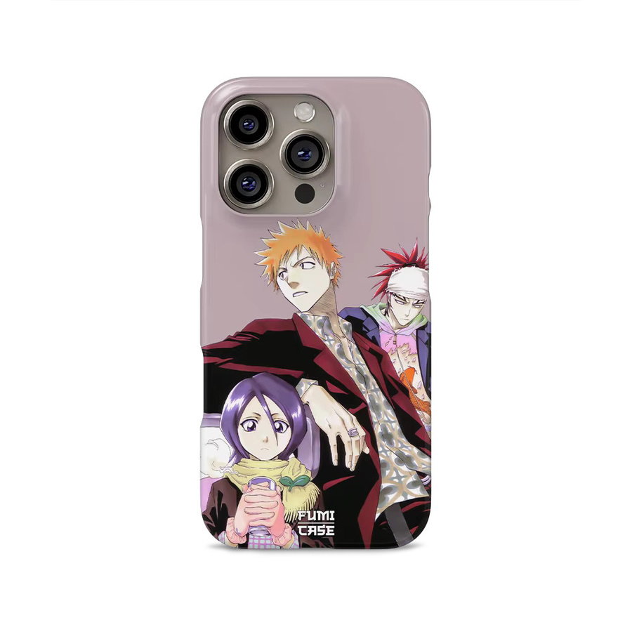 Bandai Handyhülle mit Bleach Kurosaki Ichigo Motiv für iPhone Modelle Doppelschichtige Abdeckung - Bild 2