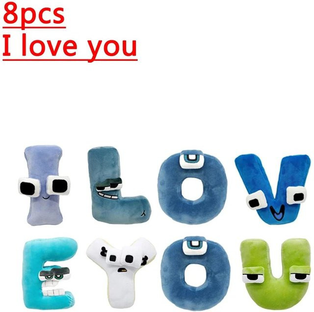 MINISO Alphabet Lore Plüschtiere, Puppe, ab 14 Jahre - Bild 1