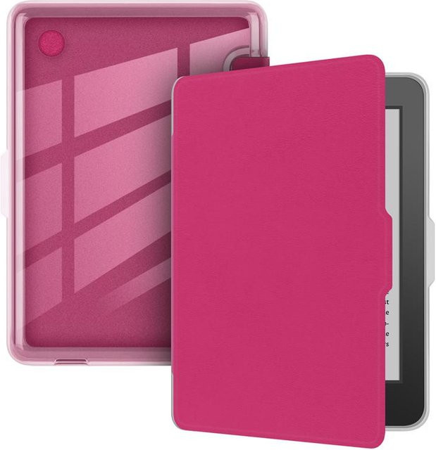 Transparente Acryl-Rückseite für Kobo Clara BW, Clara Colour und Clara 2E in Pink - Bild 1