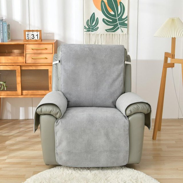 Wasserdichter Sofabezug für Haustiere in Grau, einteiliger Sofaschutzbezug aus Mikrofaser, Breite: 61 cm, Länge: 191 cm - Bild 1