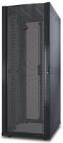 APC NetShelter SX 42U Servergehäuse mit Seitenwänden, Schwarz, B: 75 cm, T: 107 cm - Bild 1