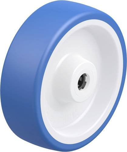 Blickle POTHS 125/12R Rad in Blau und Weiß mit 125 mm Durchmesser und 275 kg Tragfähigkeit aus Kunststoff - Bild 1