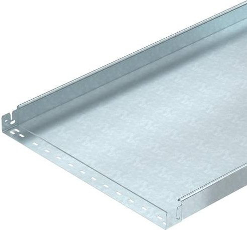 OBO Bettermann Kabelrinne 6059260, Farbe: Silber, B/H/L: 60,0 x 6,0 x 300 cm - Bild 1