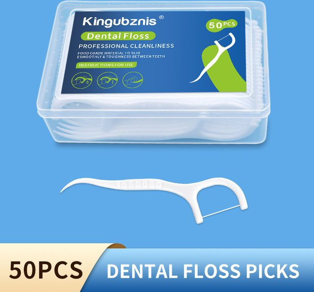 Kingubznis Zahnseide-Sticks, Einweg, Unisex - Bild 1