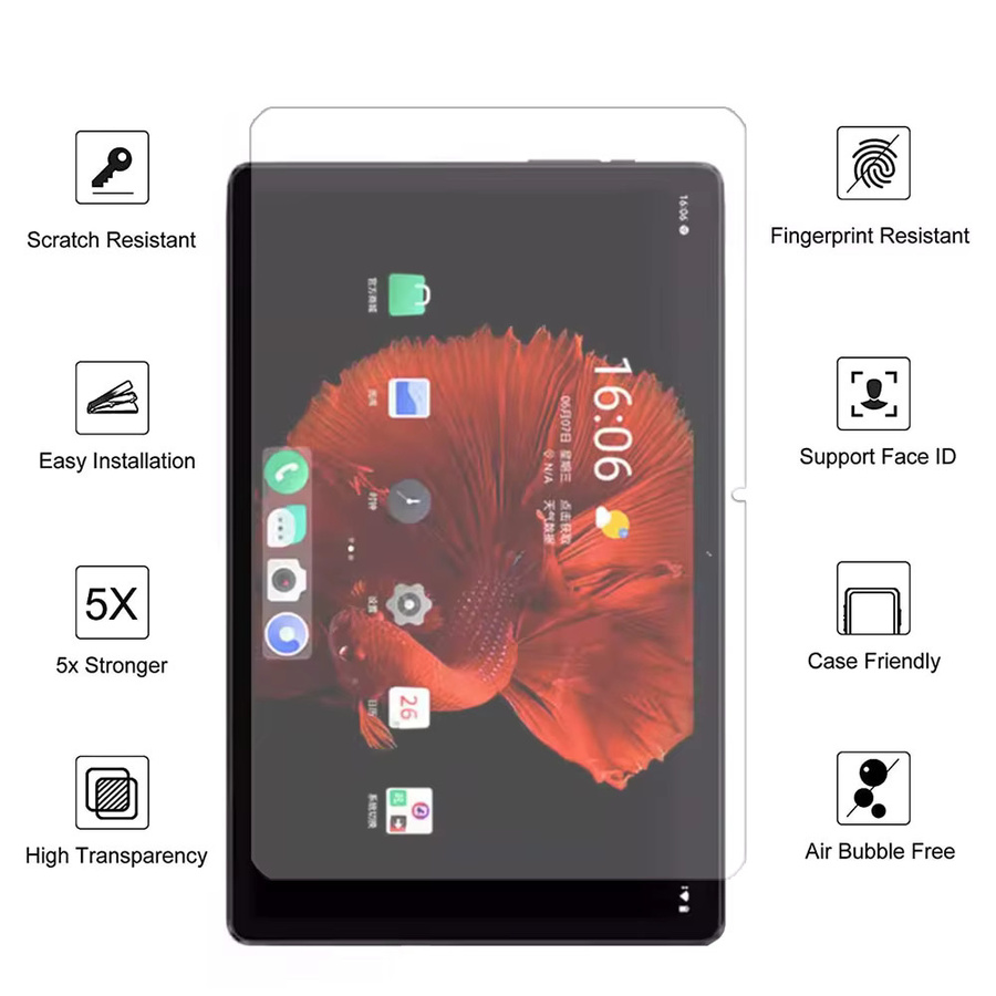 2er-Pack Glas Displayschutzfolie für Alldocube iplay 50 Pro, 40 Pro, 40H, 20, 20s, 30, 8T Tablet, transparent - Bild 3