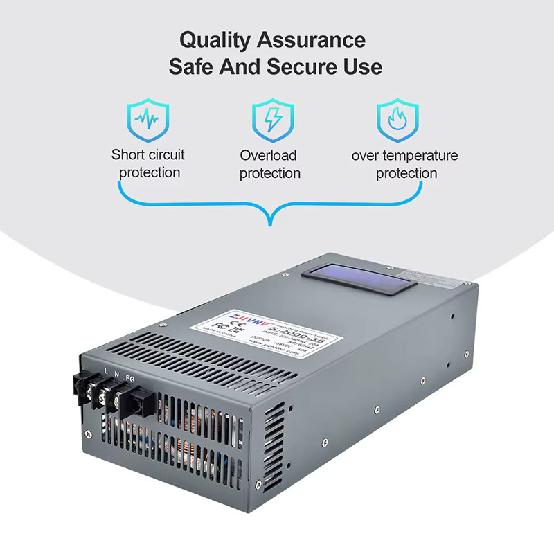ZJIVNV Schaltnetzteil mit externer Steuerung CC CV AC-DC 1500W bis 2000W für 0-300V - Bild 4