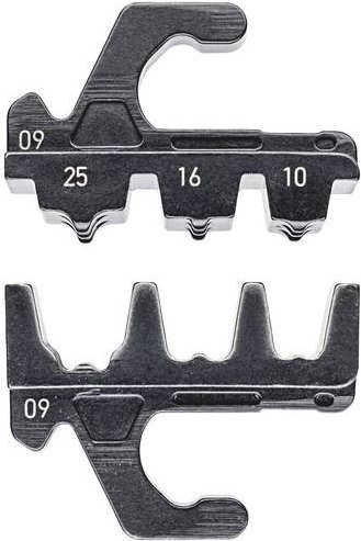 Knipex Crimpeinsatz 97 39 09 für isolierte und unisolierte Aderendhülsen 10 bis 25 mm² - Bild 1