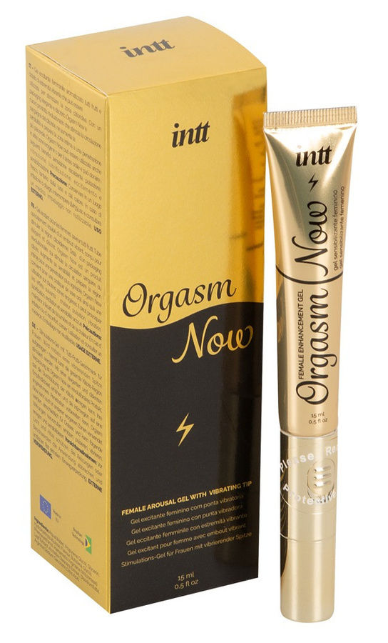 intt Stimulationsgel Orgasm Now mit Vibrator-Applikator - Bild 2