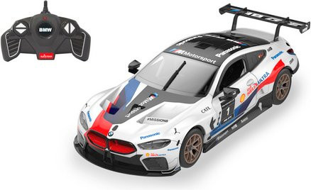JAMARA BMW M8 GTE Rennwagen Bausatz 1:18 weiß - Bild 1