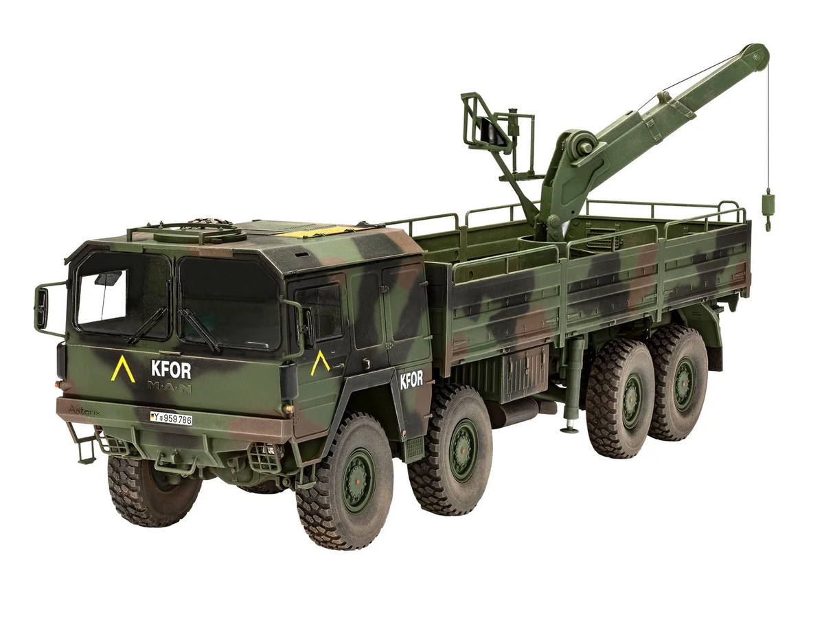Revell MAN 10t milgl truck 8x8, Modellfahrzeug, 1:35 - Bild 3