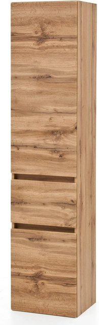 Held Möbel Hochschrank Salerno in Wotaneiche, Breite: 40 cm, Höhe: 180 cm, Tiefe: 35 cm - Bild 1
