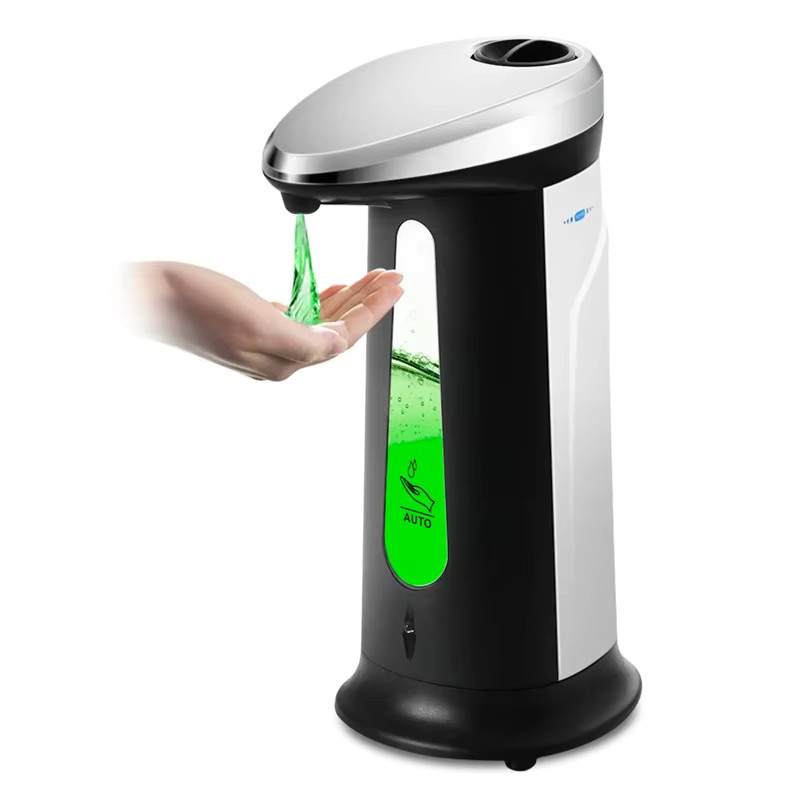 NOCCLILI Automatischer Flüssigseifenspender mit berührunglosem Sensor, 400ml, Weiß - Bild 2