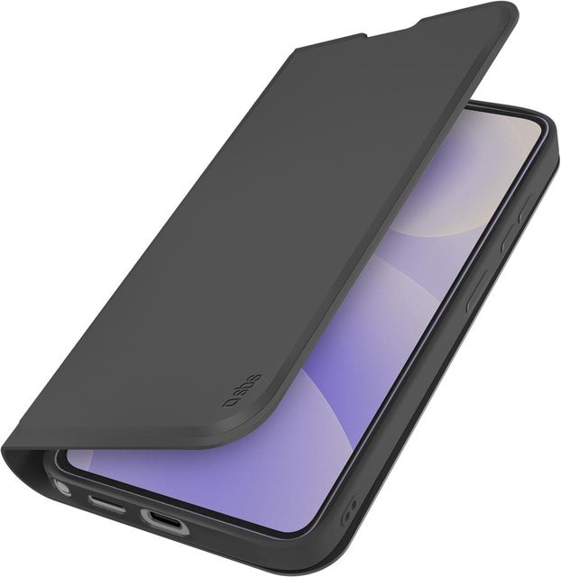 Samsung Klapphülle mit Ständer und Soft-Touch-Oberfläche für das Samsung Galaxy S26 Ultra, Schwarz - Bild 1