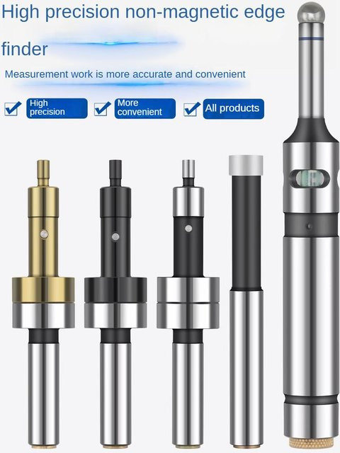 Nicht magnetischer Keramik-Kantensucher als hochpräzises optisches CNC-Werkzeugeinstellgerät - Bild 1