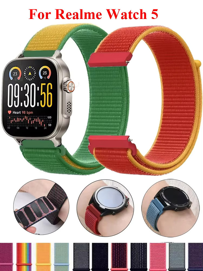 Realme Uhrenarmband Nylon, 22 mm, Unisex - Bild 5