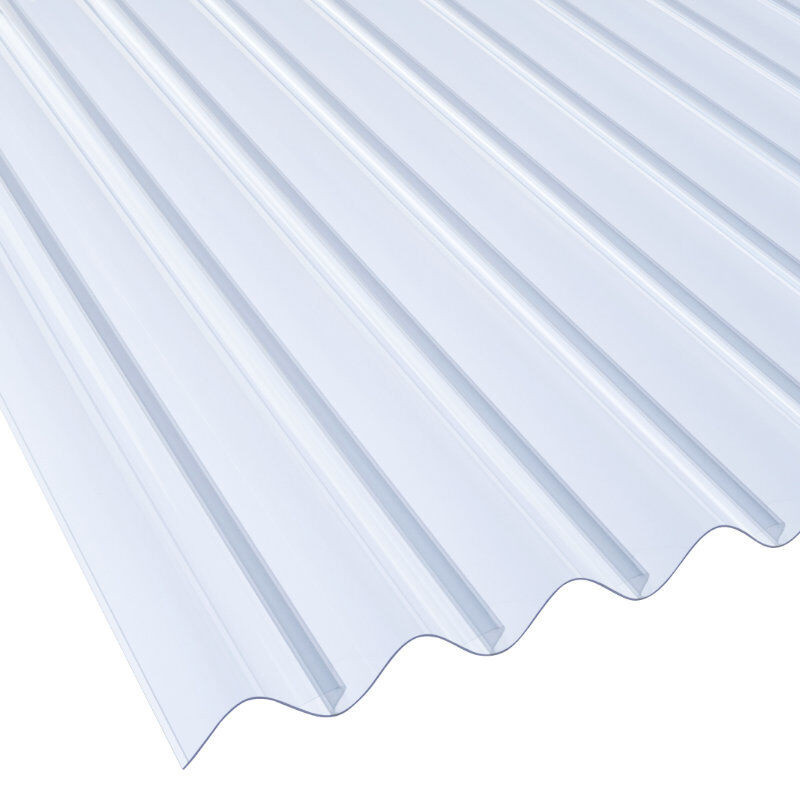 BioLine Wellplatte aus PVC von Friedrich von Lien AG, glasklar-bläulich, Breite: 95 cm, Dicke: 1,2 mm - Bild 1