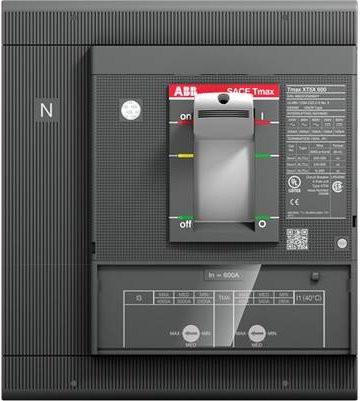 ABB XT5S 400 TMG 300-1 Leistungsschalter in Grau mit Einstellbereich 420 - 1500A und Schaltspannung bis 600 V/AC - Bild 1